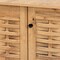 Baxton Studio Winda Modern and Contemporary Oak Brown Finished Wood 3-Door Shoe Cabinet 189-11988-ZORO - alternate 7